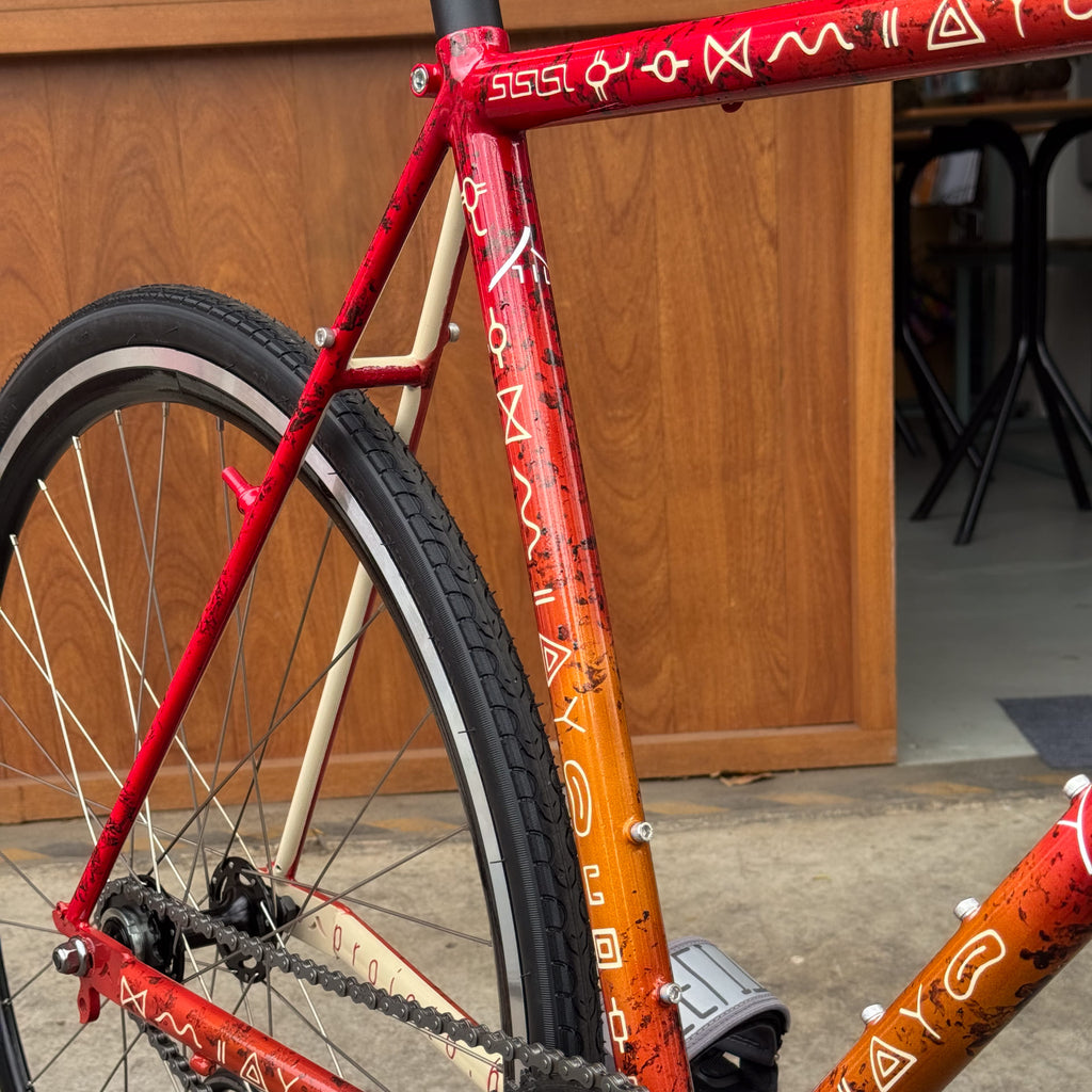 Bicicleta Cromoly Single/FIxa Sob Medida