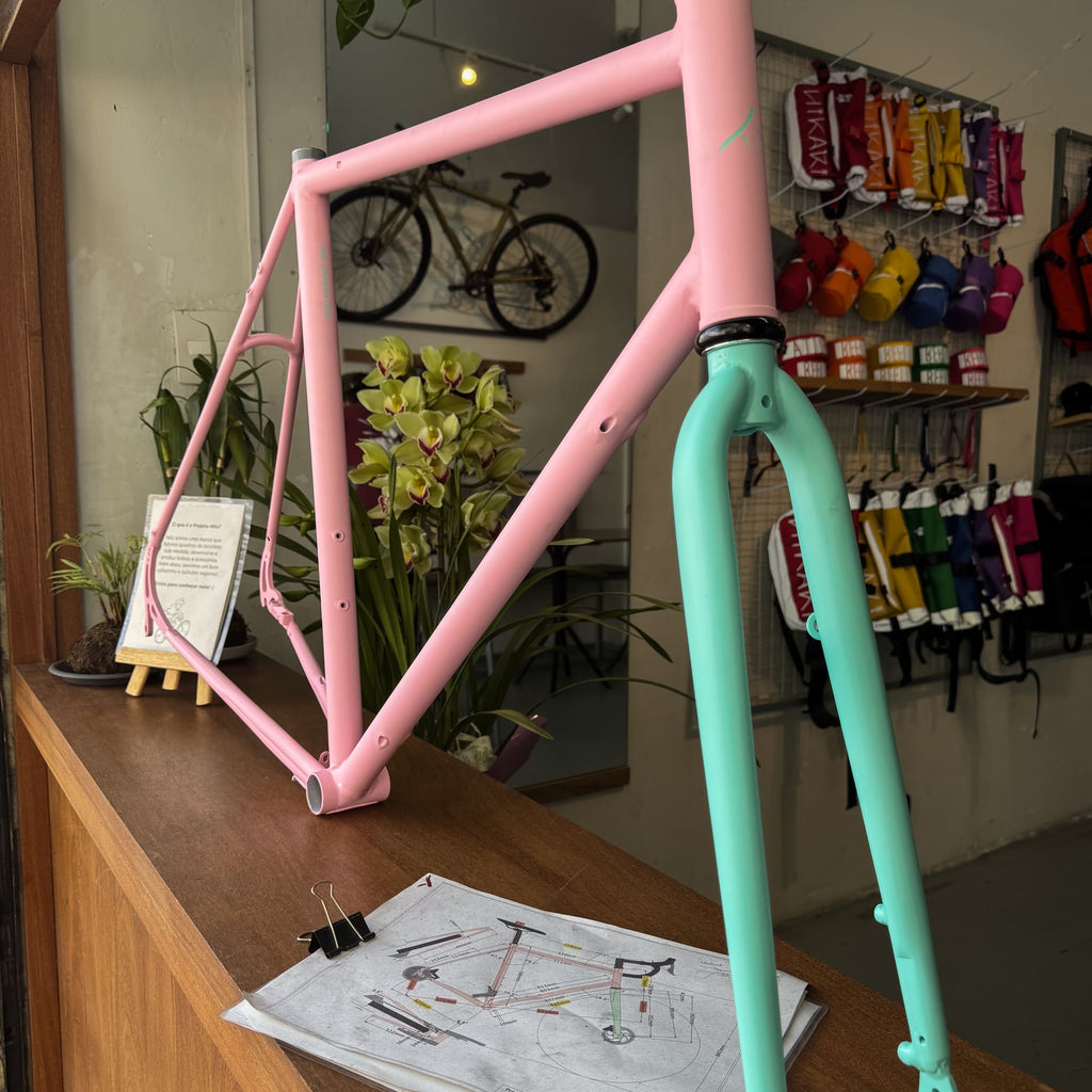 Frameset TRIP cicloviagem/gravel sob medida