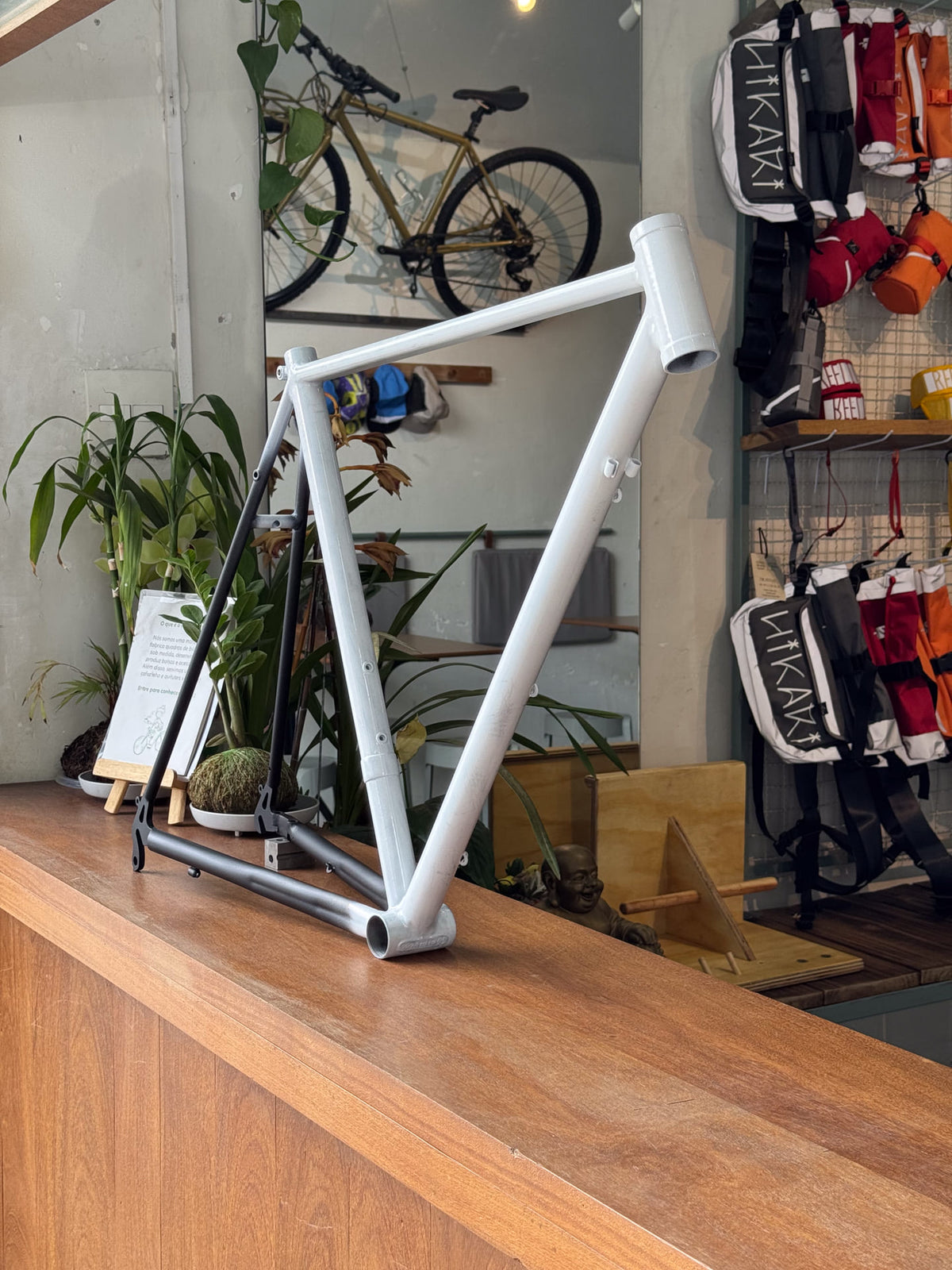 Frameset TRIP cicloviagem/gravel sob medida